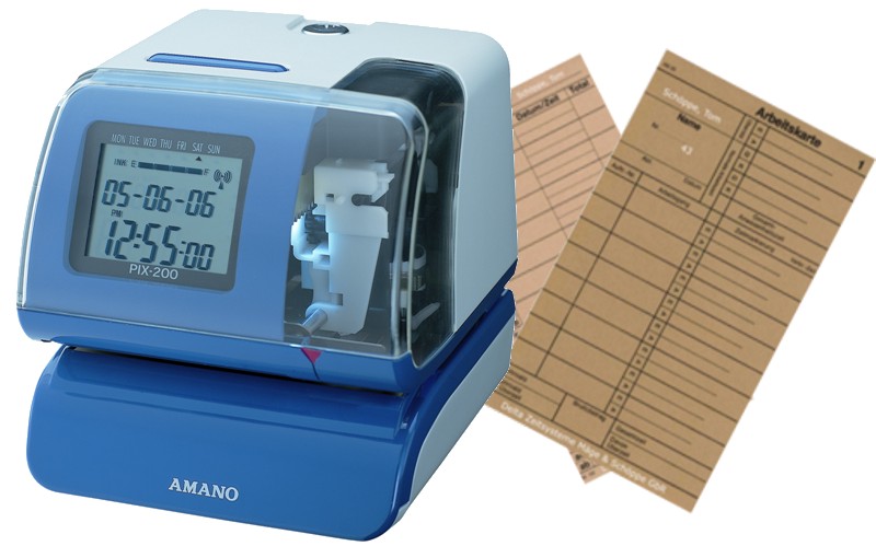Zeit- und Datumsstempler PIX 200 mit DCF  60087