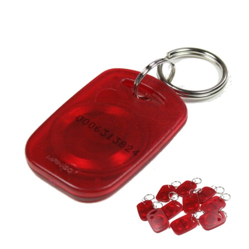 Schlüsselanhänger rot EM4102