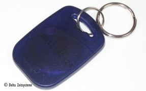 Schlüsselanhänger blau EM4102